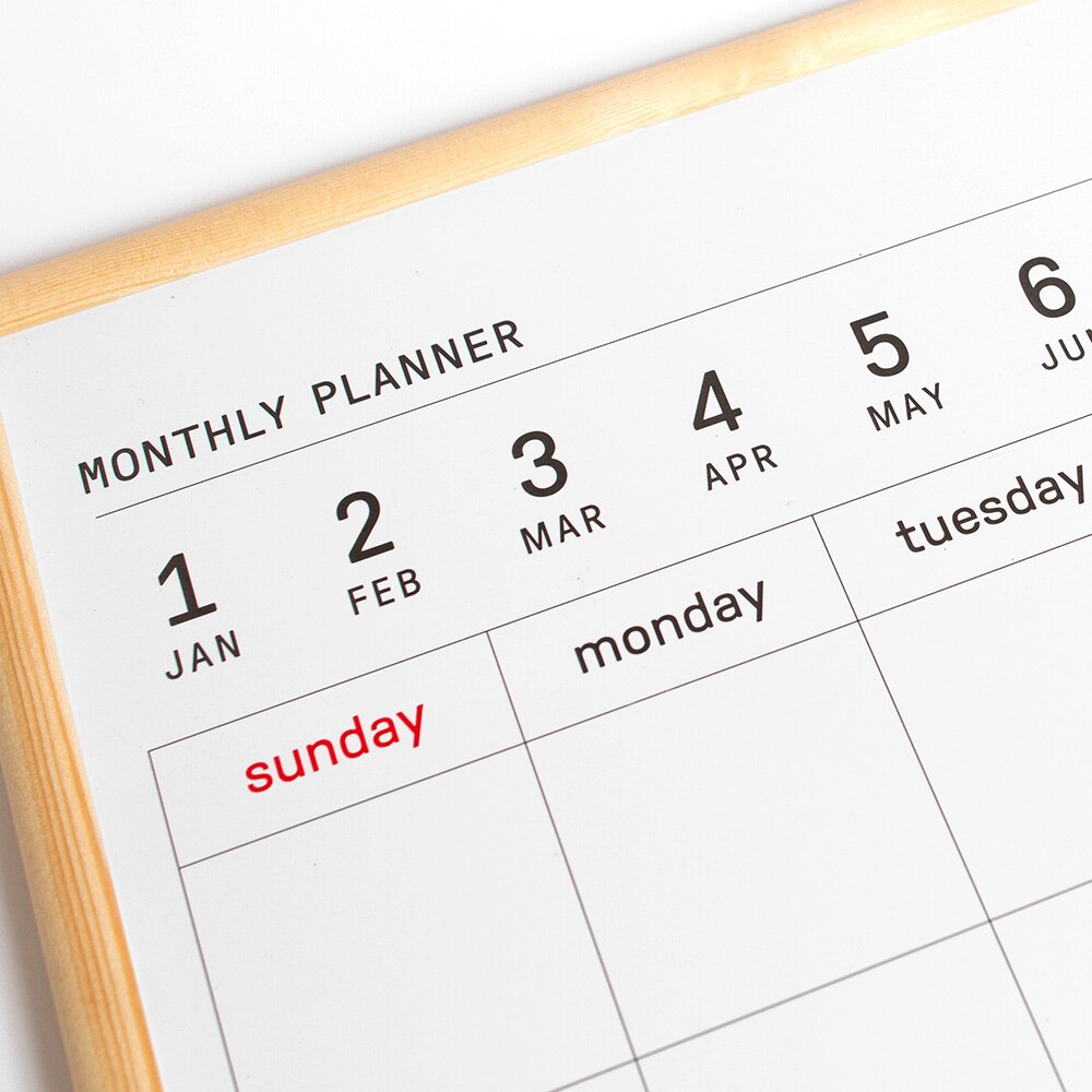 Kikkerland, White, Calendars, Art & School, White Board, Calendar, 355237